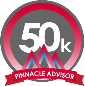 50k Pinnacle Badge