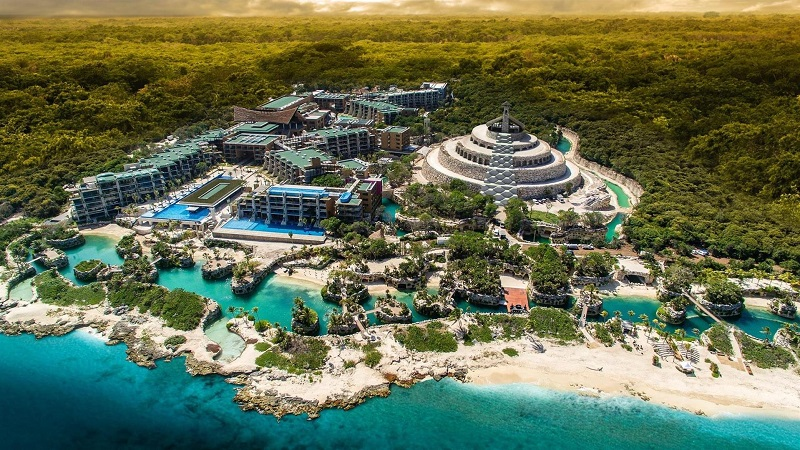 Xcaret-Arte_Aerial image